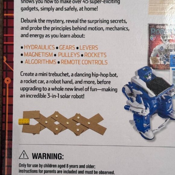 NWB! Remarkable Robotics STEM Experiment Kit - 8 + YO - Picture 4 of 6